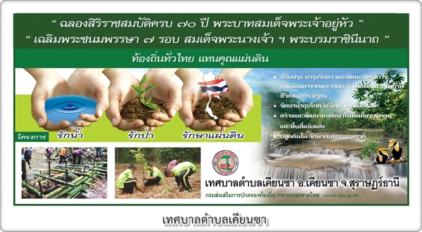 โครงการรักน้ำ รักป่า รักษา แผ่นดิน